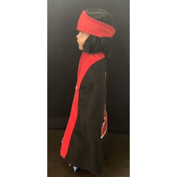 Vintage Kipmik Alaskan Eskimo Doll 13" Northern Neighbours First Nations - Picture 11 of 12